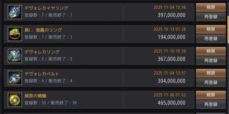 【黒い砂漠】1兆貯める企画(狩り/採取) 16 image